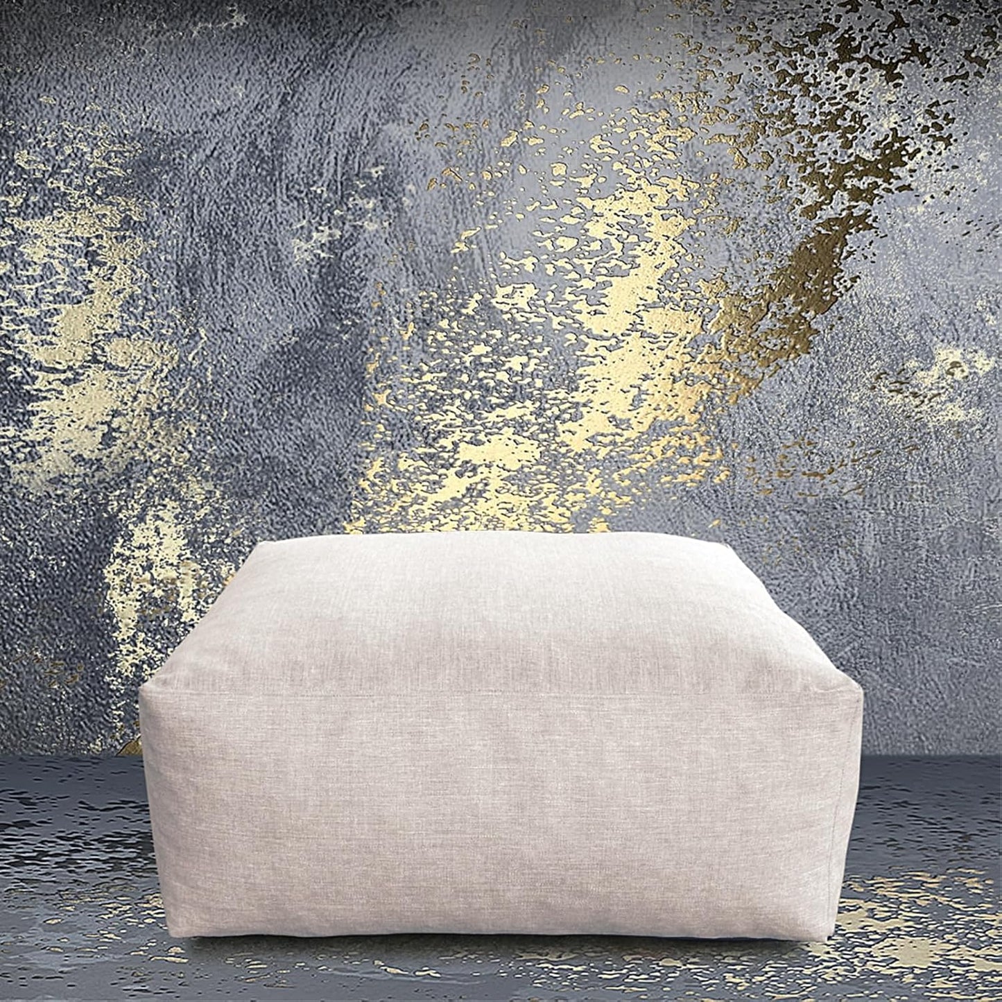 Solara Ottoman - Outdoor Modular Ottoman/Table with High-Density Foam
